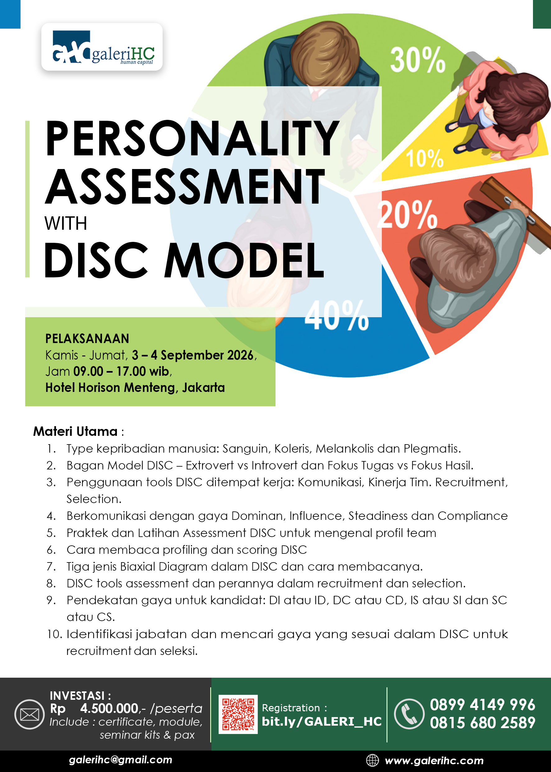 Personality Assessment with DISC Model